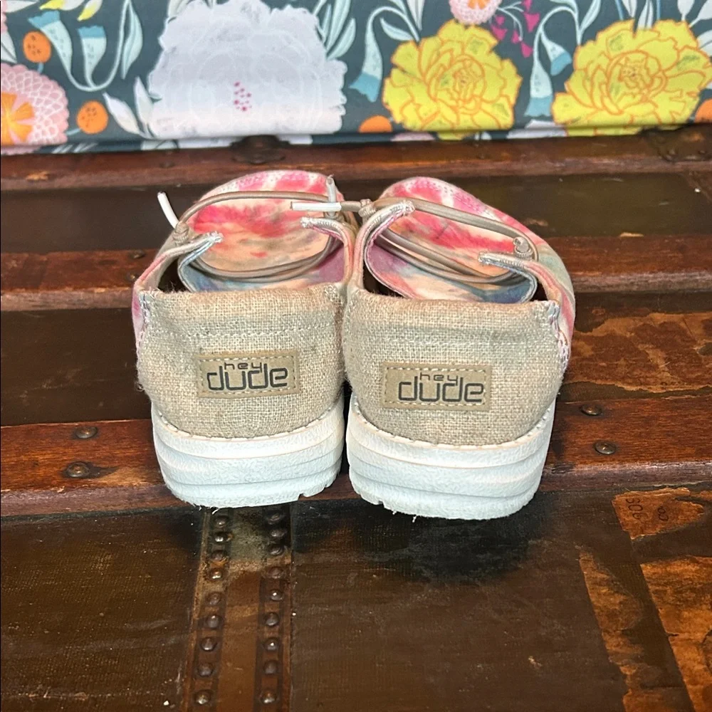 Hey Dude Kids Tie-Dye Moccasins